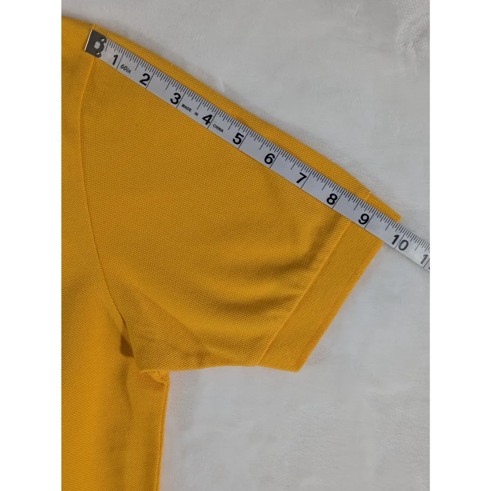 Polo by Ralph Lauren Golden Yellow Polo Short Sleeve Shirt Size Medium